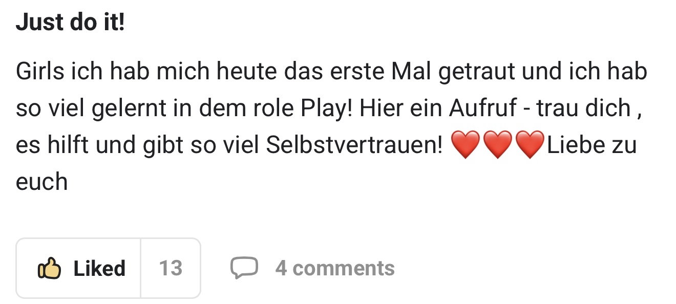 Salesqueens Erfahrung 2 aus der WhatsApp-Gruppe