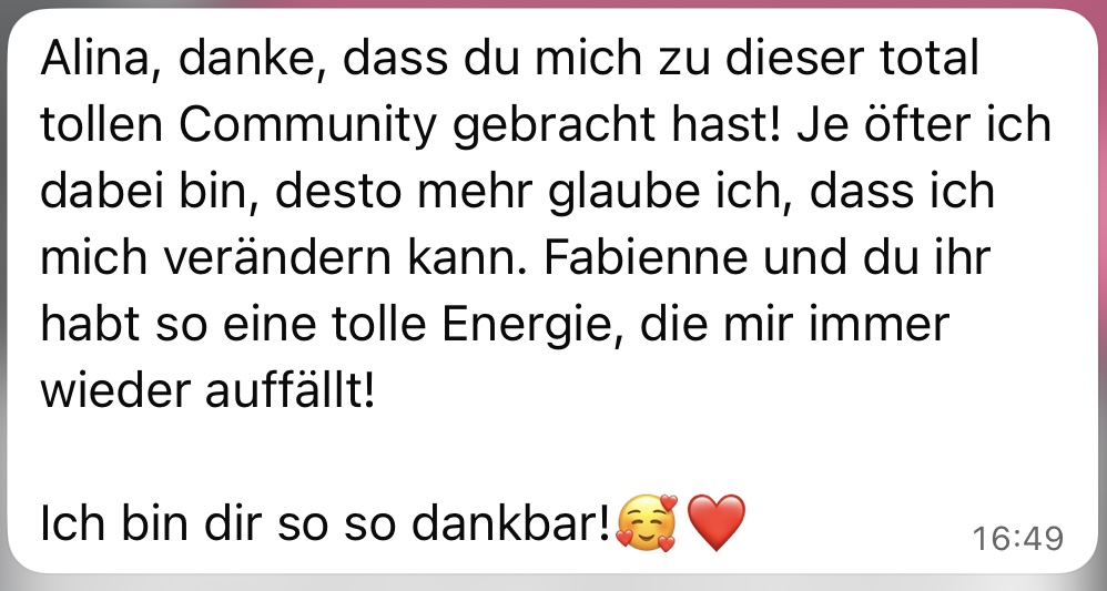 Salesqueens Erfahrung 12 aus der WhatsApp-Gruppe
