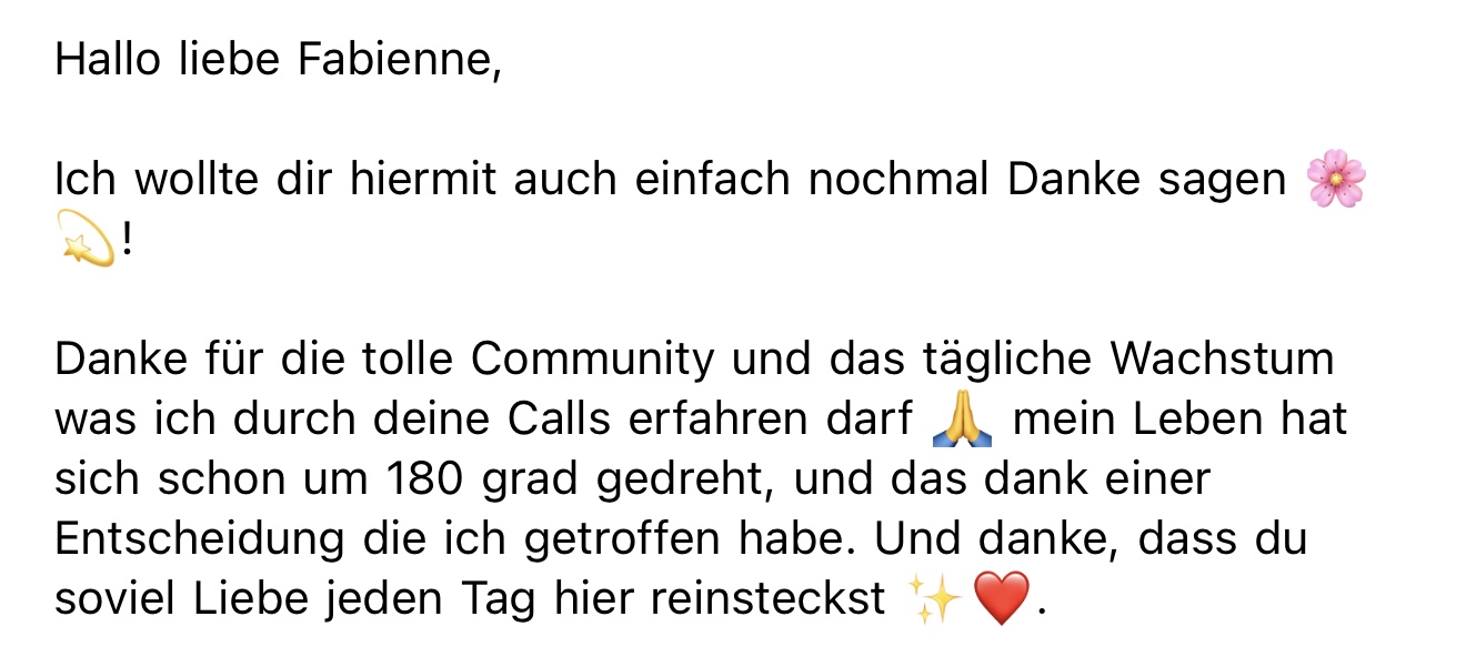 Salesqueens Erfahrung 8 aus der WhatsApp-Gruppe