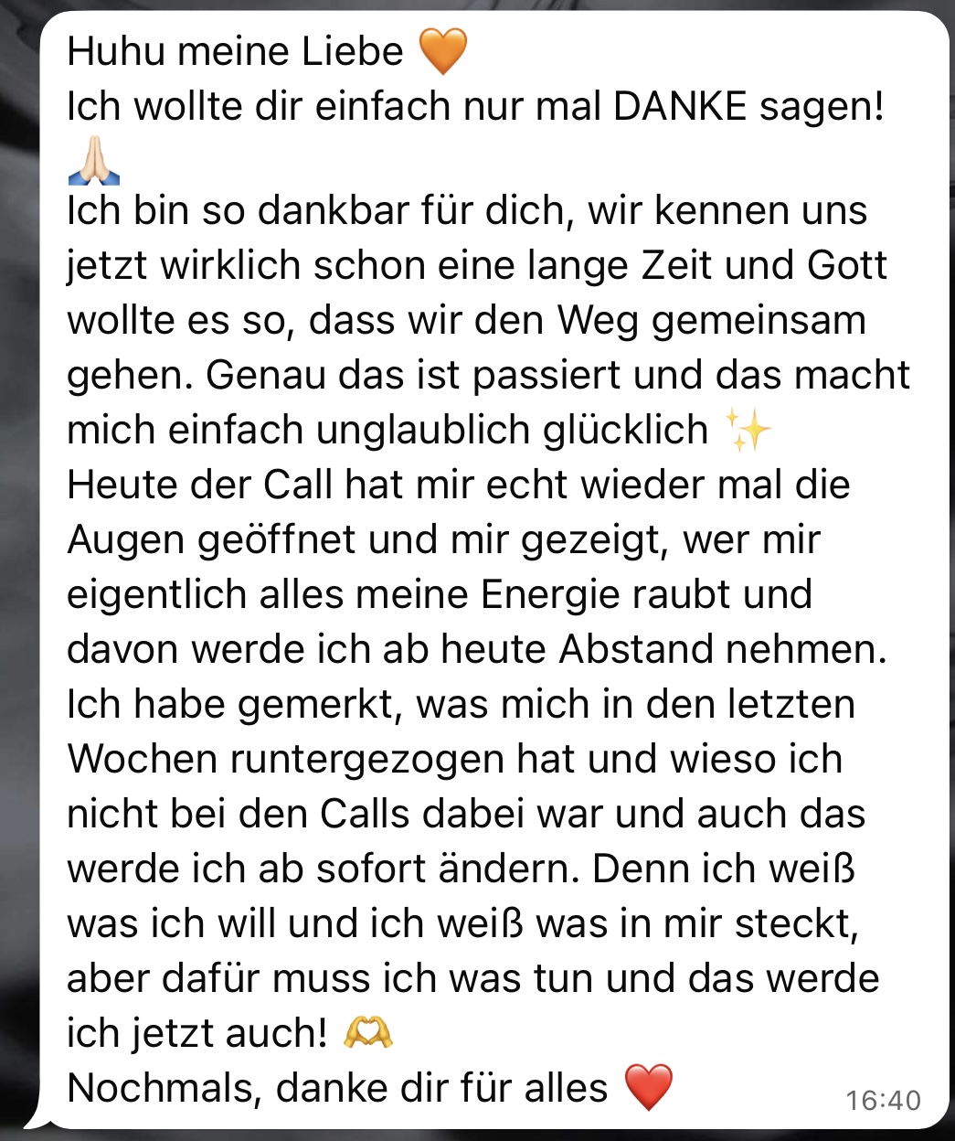 Salesqueens Erfahrung 16 aus der WhatsApp-Gruppe