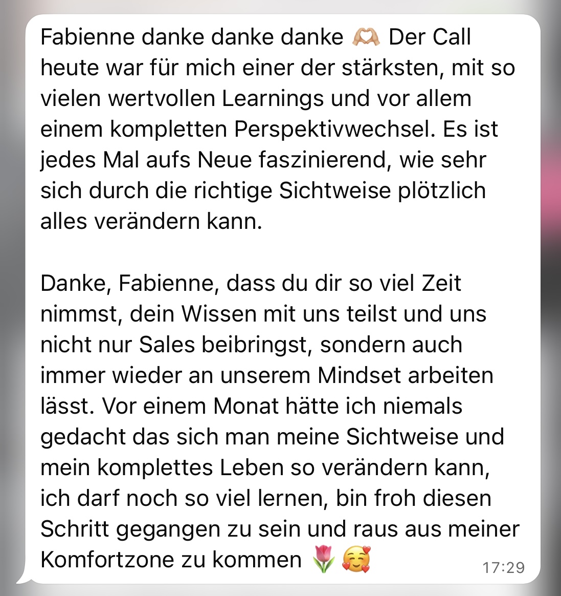 Salesqueens Erfahrung 4 aus der WhatsApp-Gruppe